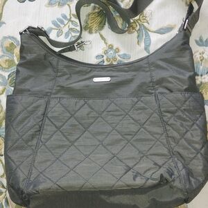 Baggallini Sterling Gray RFID Blocking Tote Bag